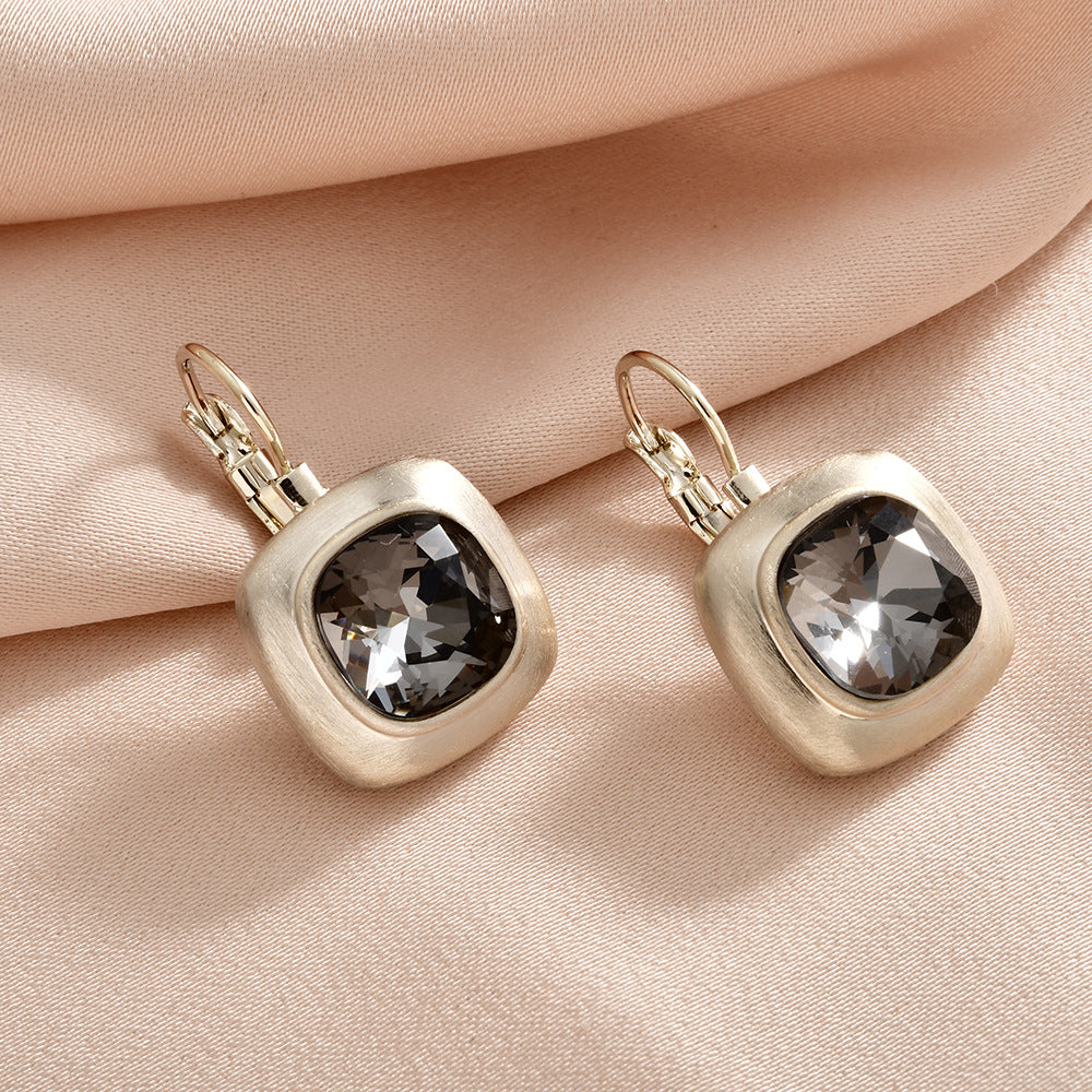 Elegant Smoky Quartz Earrings