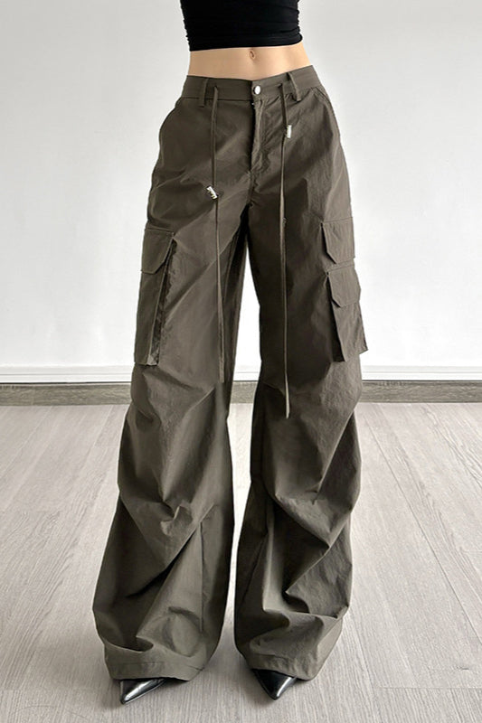 Street-style Loose-fit Cargo Pant