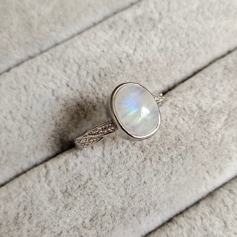 Elegant Moonstone Ring