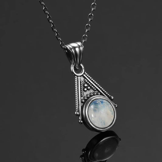 Vintage Silver Moonstone