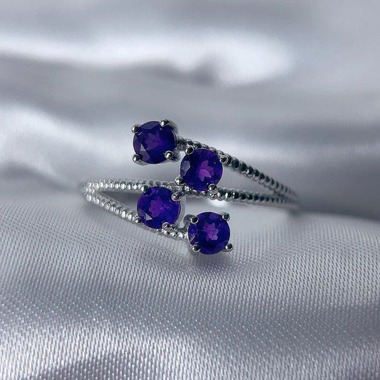 Elegant Amethyst Ring