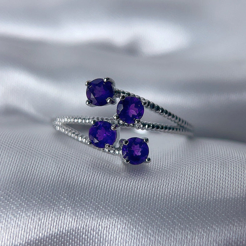 Elegant Amethyst Ring