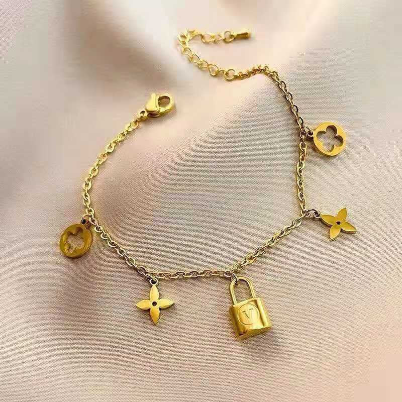Gold Charm Bracelet