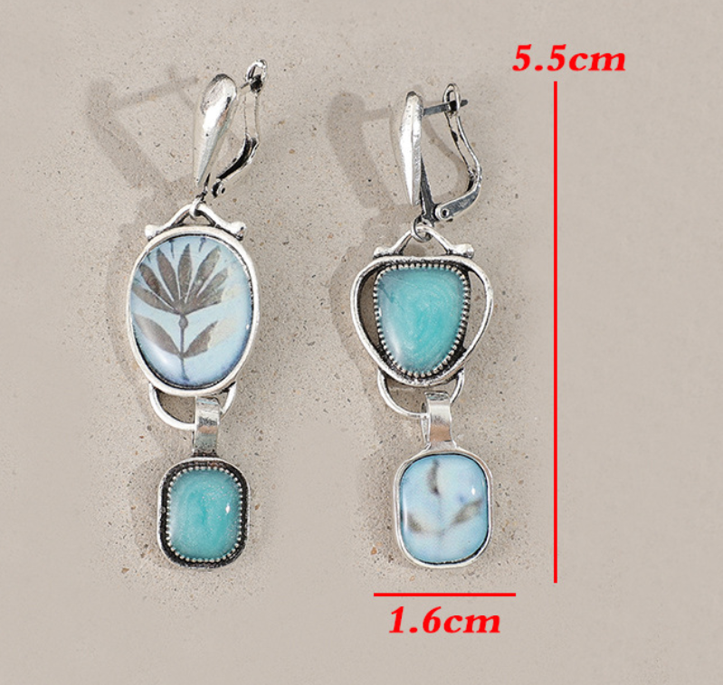 Vintage Stone Earrings