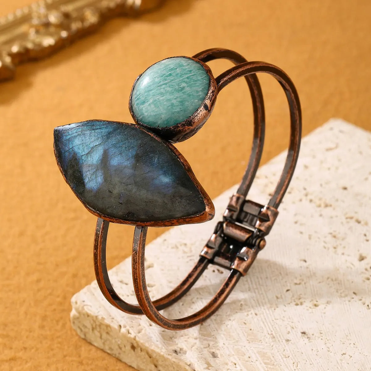 Vintage Labradorite Cuff