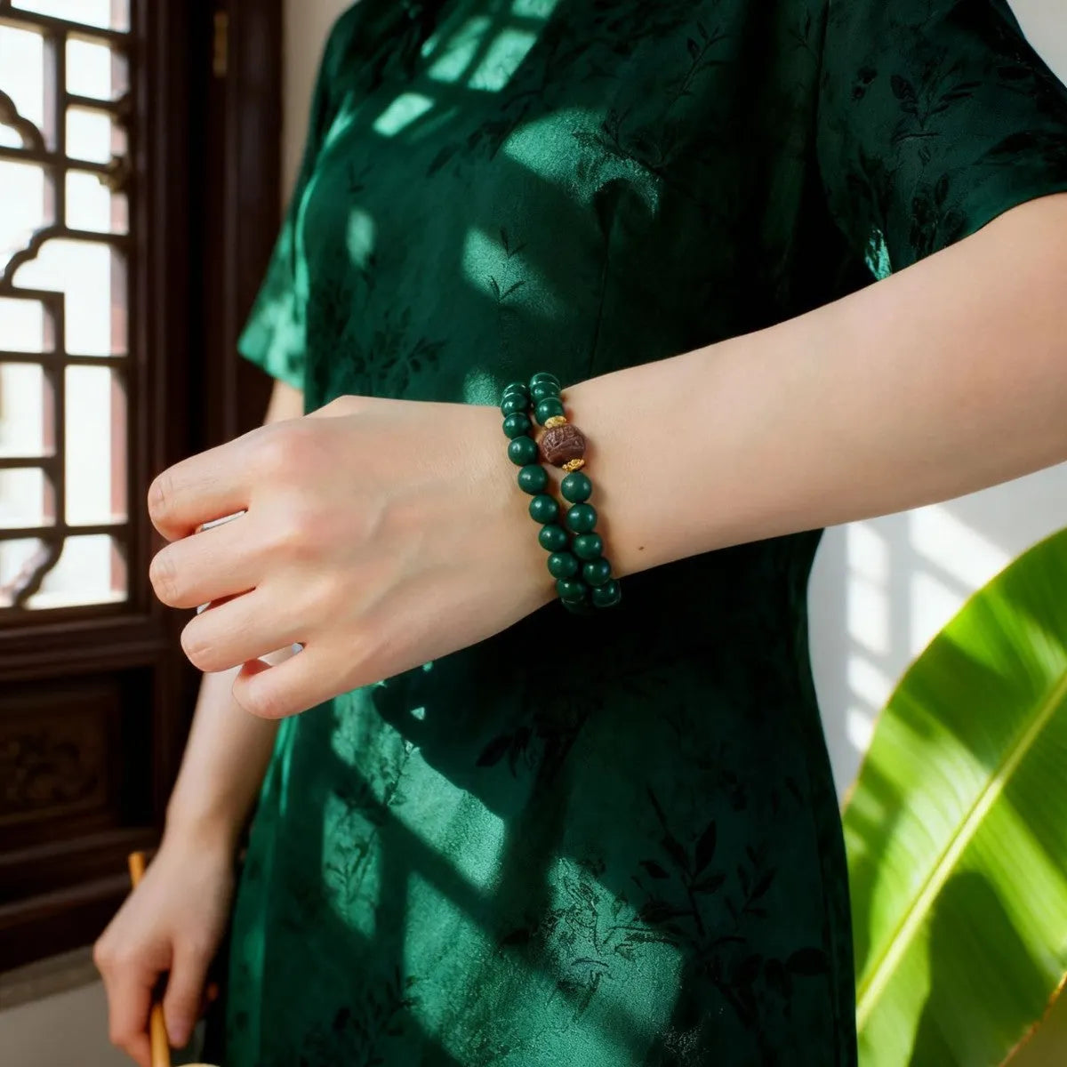 Bohemian Jade Bracelet
