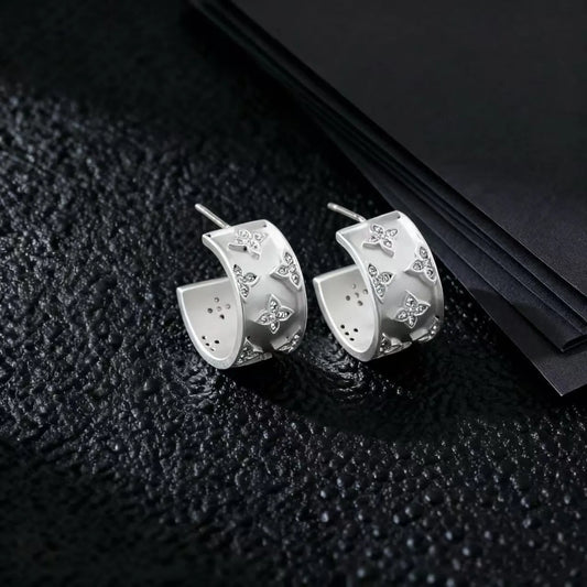 Elegant Floral Earrings