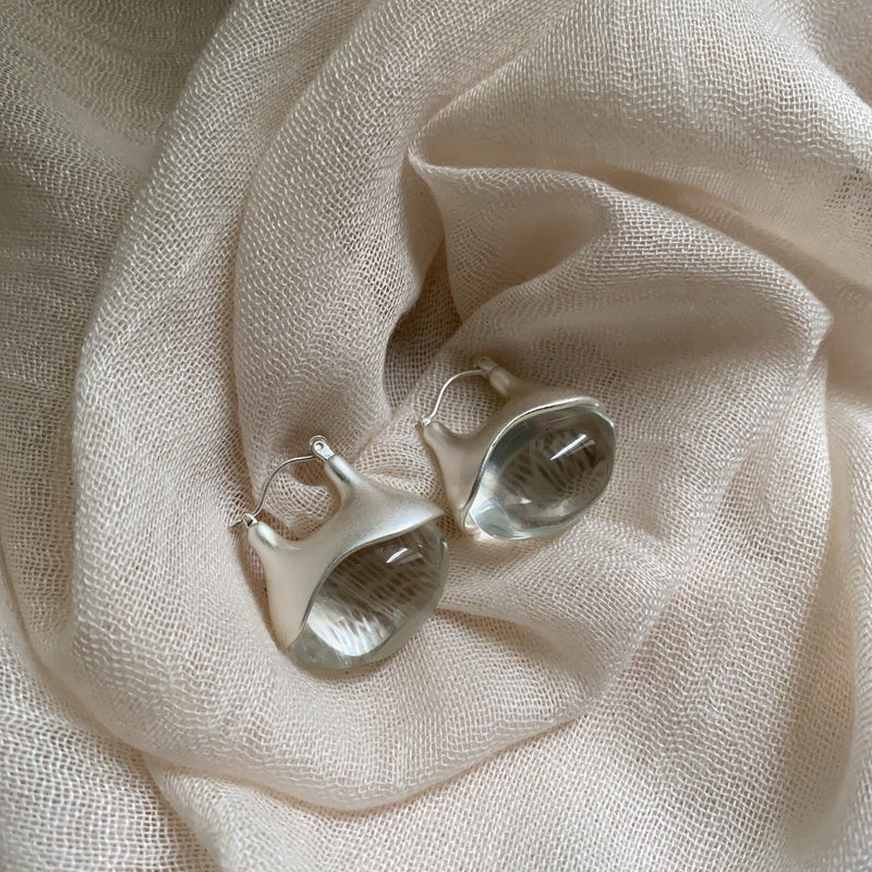 Classic Silver Earrings
