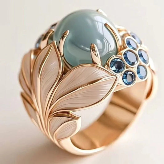 Elegant Jade Ring