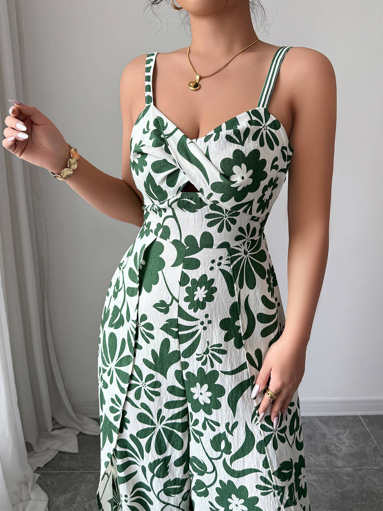 Bliss Escape Jumpsuit - Green