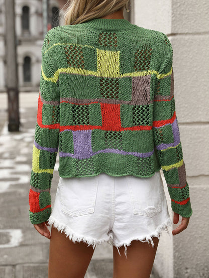 Cozy Little Something Pullover Sweater - Green