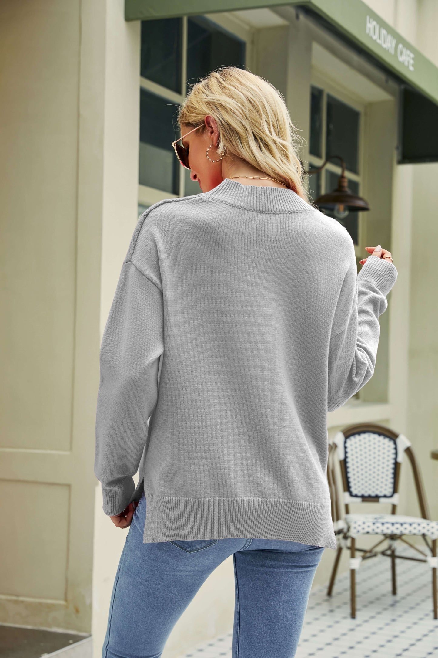 Love to Lips Pullover Knit Sweater