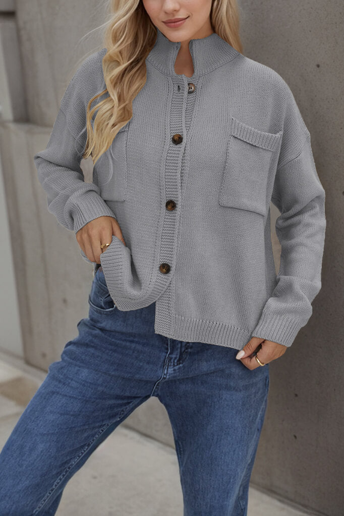 Vince Bust Pocketed Cardigan