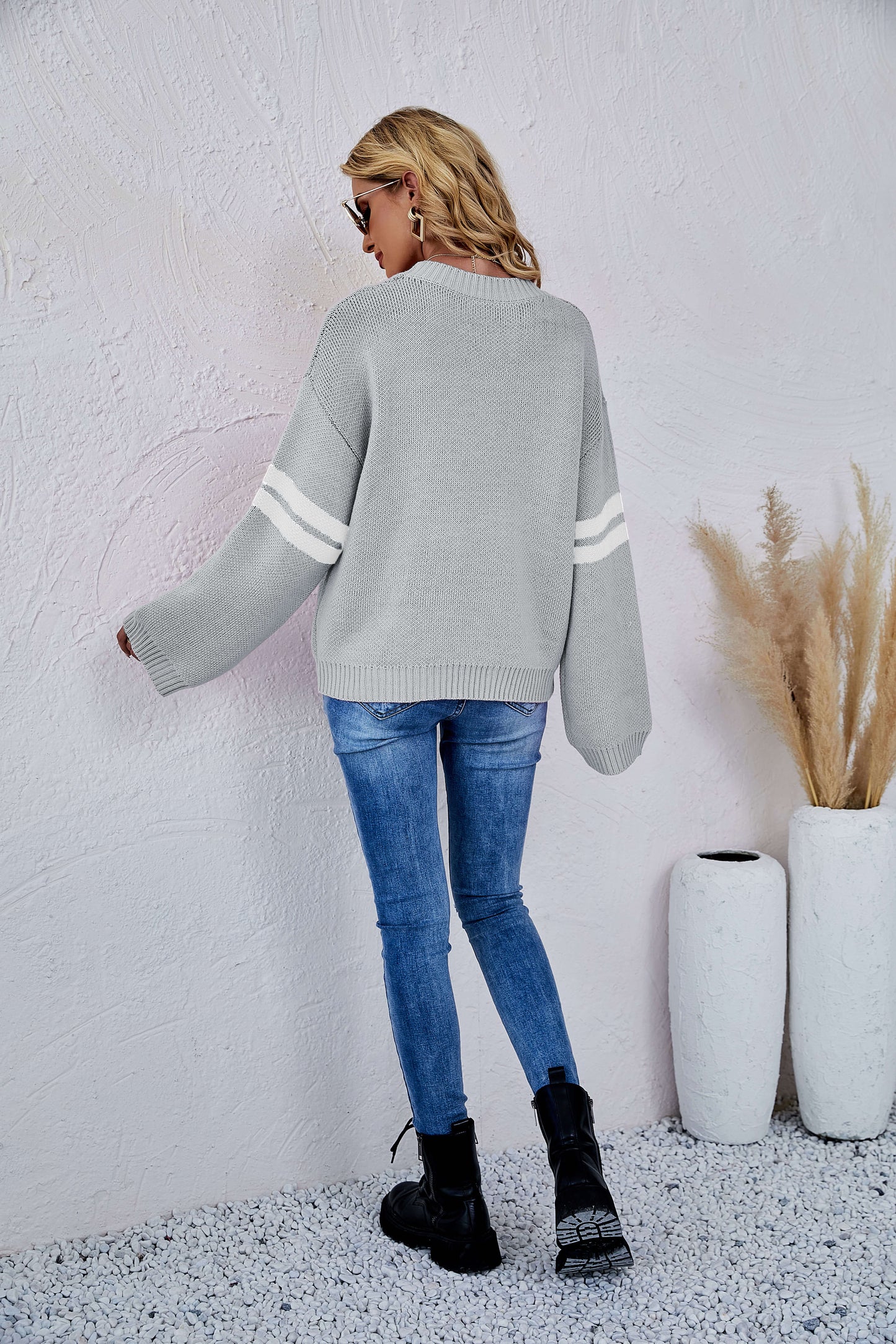 Sweetie With Heart Pullover Knit Sweater
