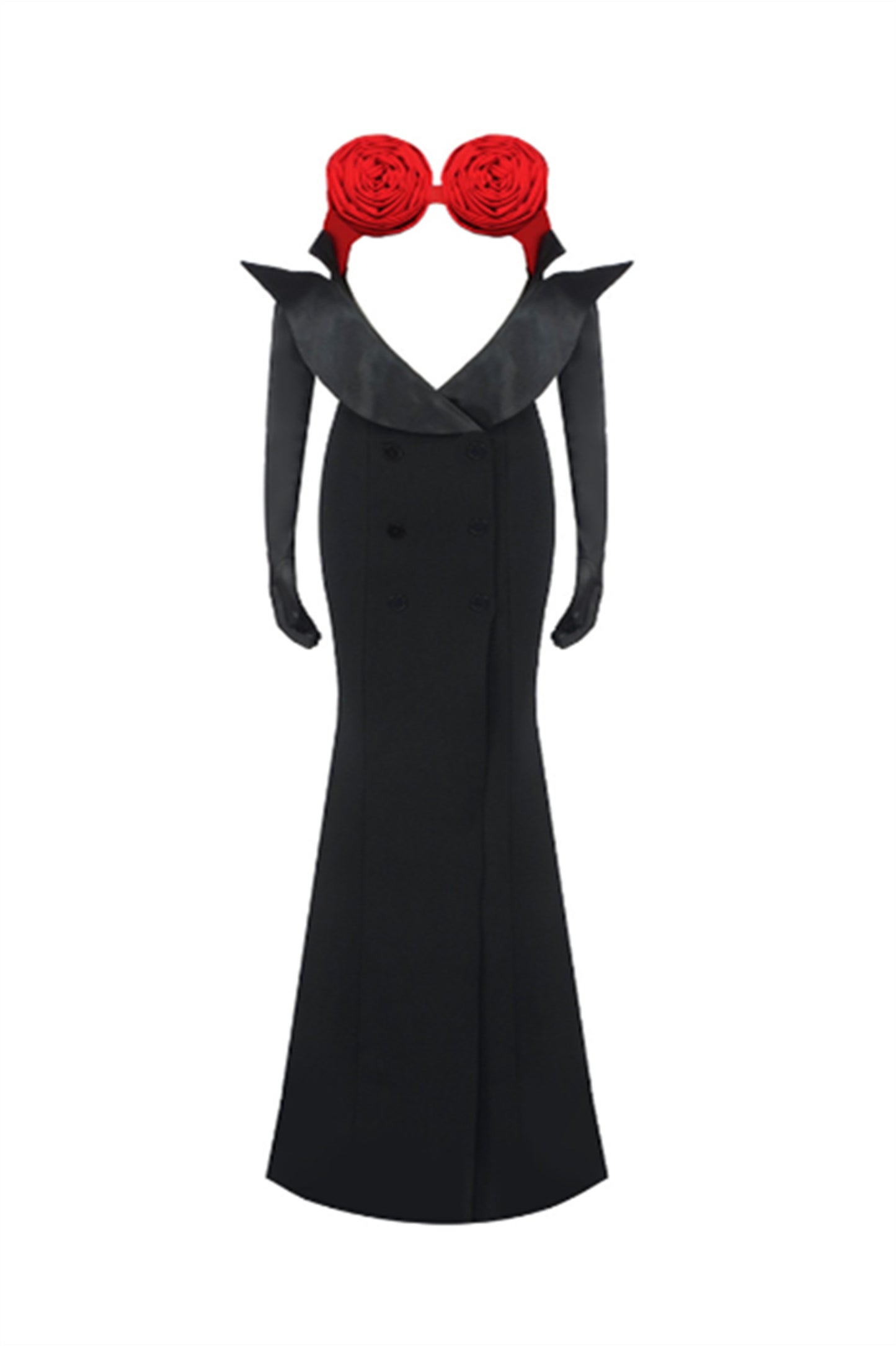 Quintina Bustier Mermaid Maxi Dress