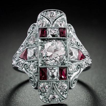 Zirconia Silver Ring