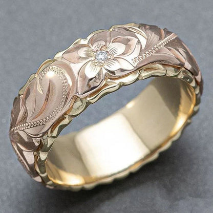 Romantic Gold Ring for Special Moments