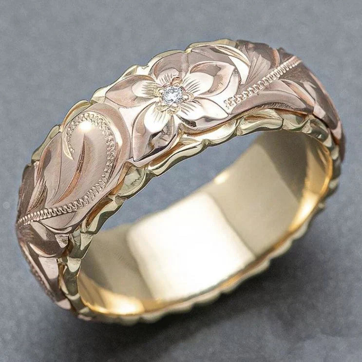 Romantic Gold Ring for Special Moments