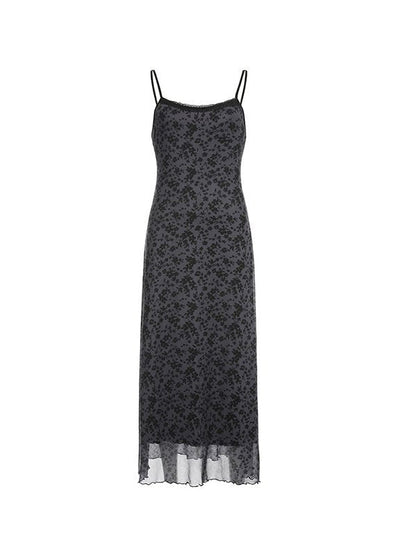 Black Generous Collar Slim Maxi Dresses