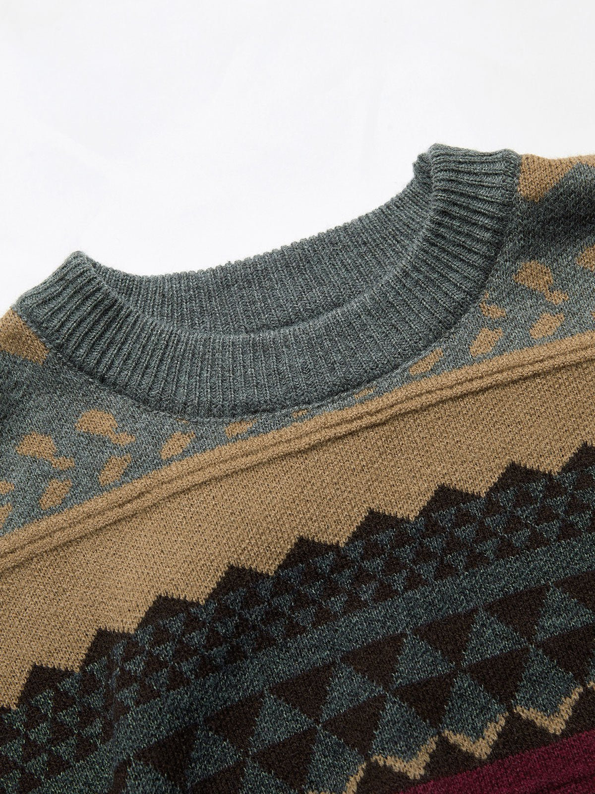 Oversize Jacquard Sweater