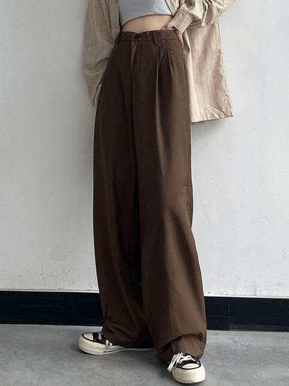 Classic Straight Cut Tailored Pants
