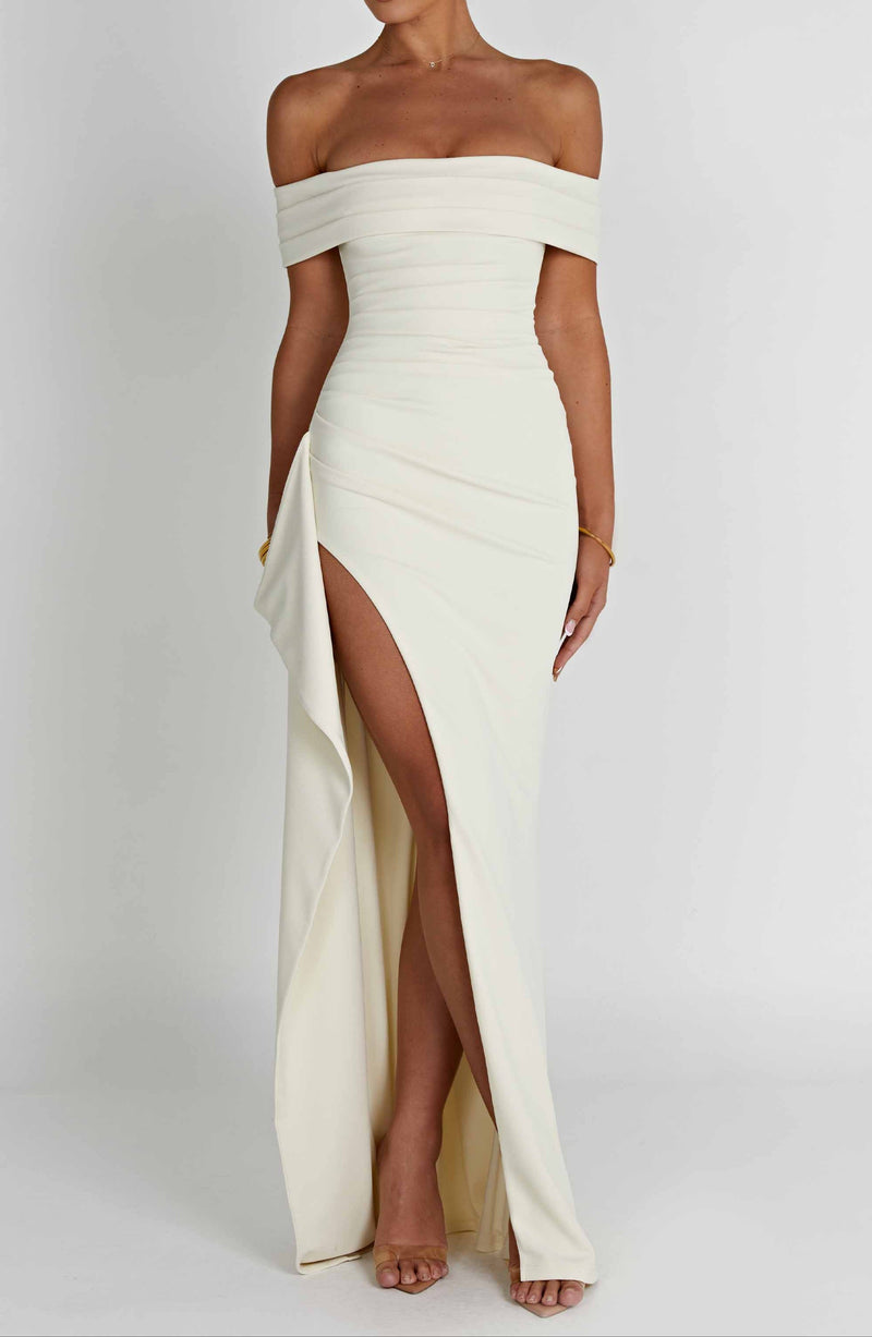 Juana Maxi Dress-ivory