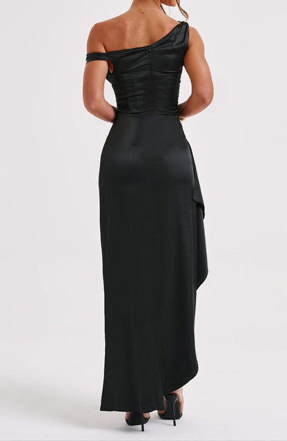 Abril Maxi Dress - Black