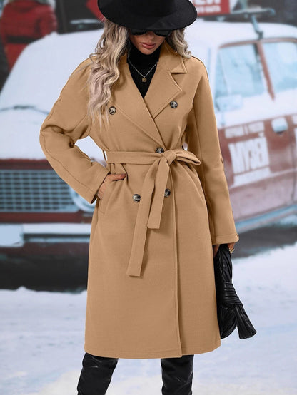 Stroll Along Pocketed Coat