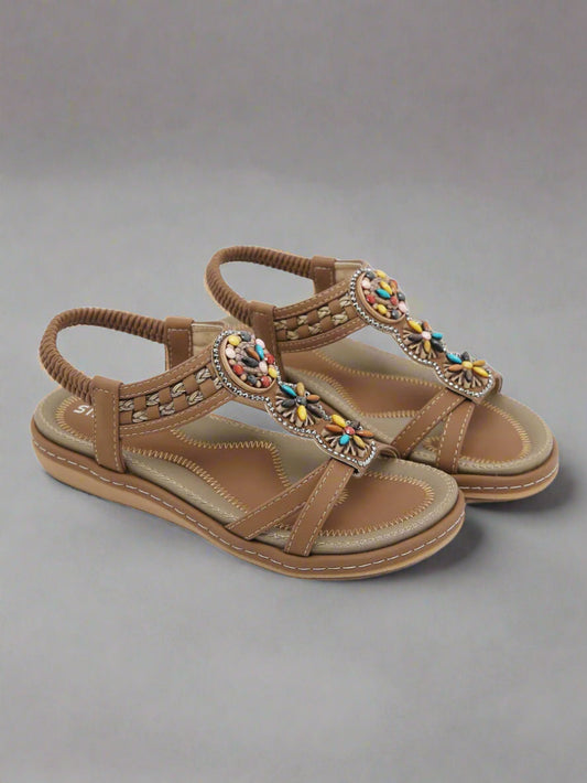 Siketu | Serenade Bradided Cushioned Sandal