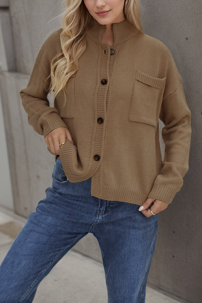 Vince Bust Pocketed Cardigan