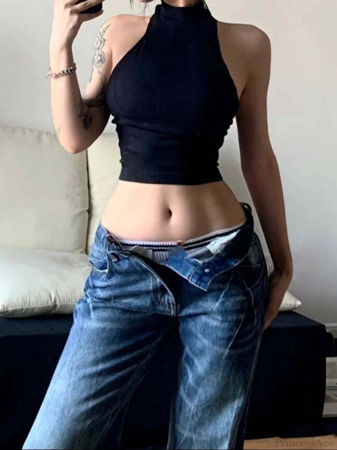 Korean Gothic Grunge Pant