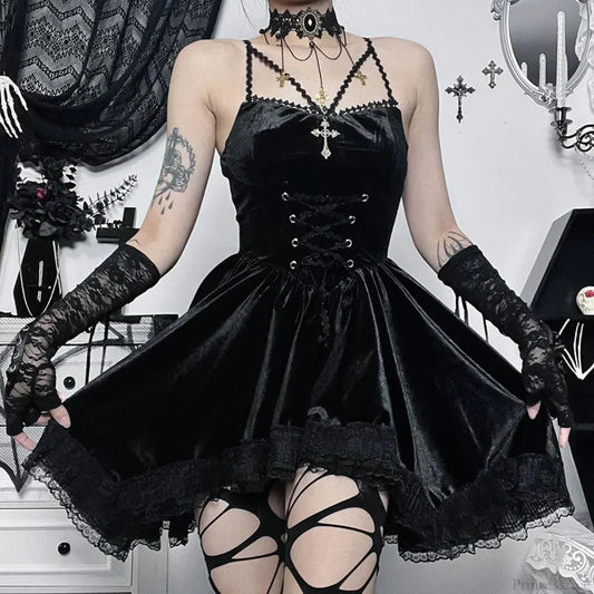 Lace Tall Waist Mini Garment