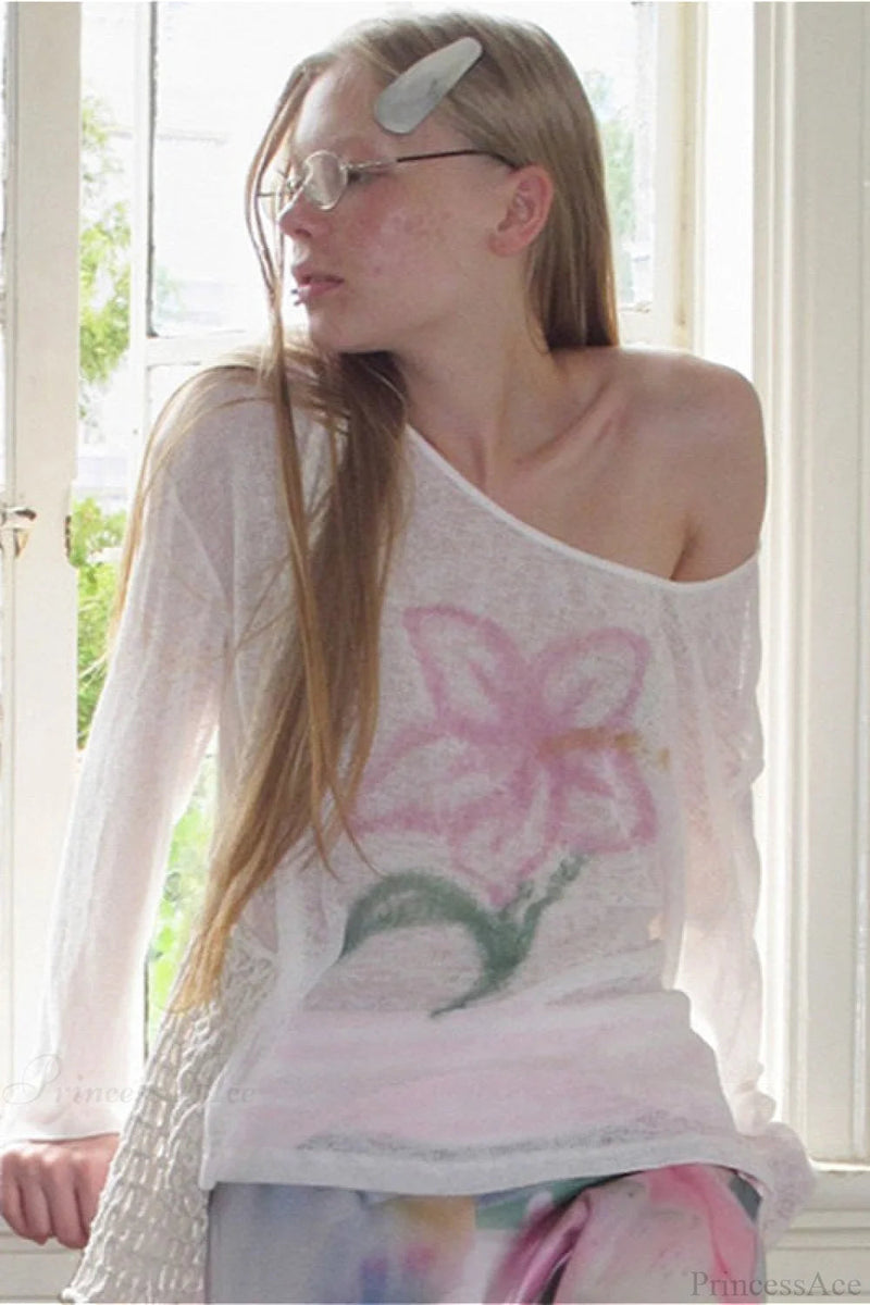 Lightweight Sun Protection Loose Slouchy Blouse
