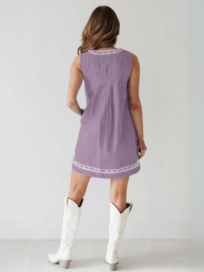 Beatrice Denim Mini Dress