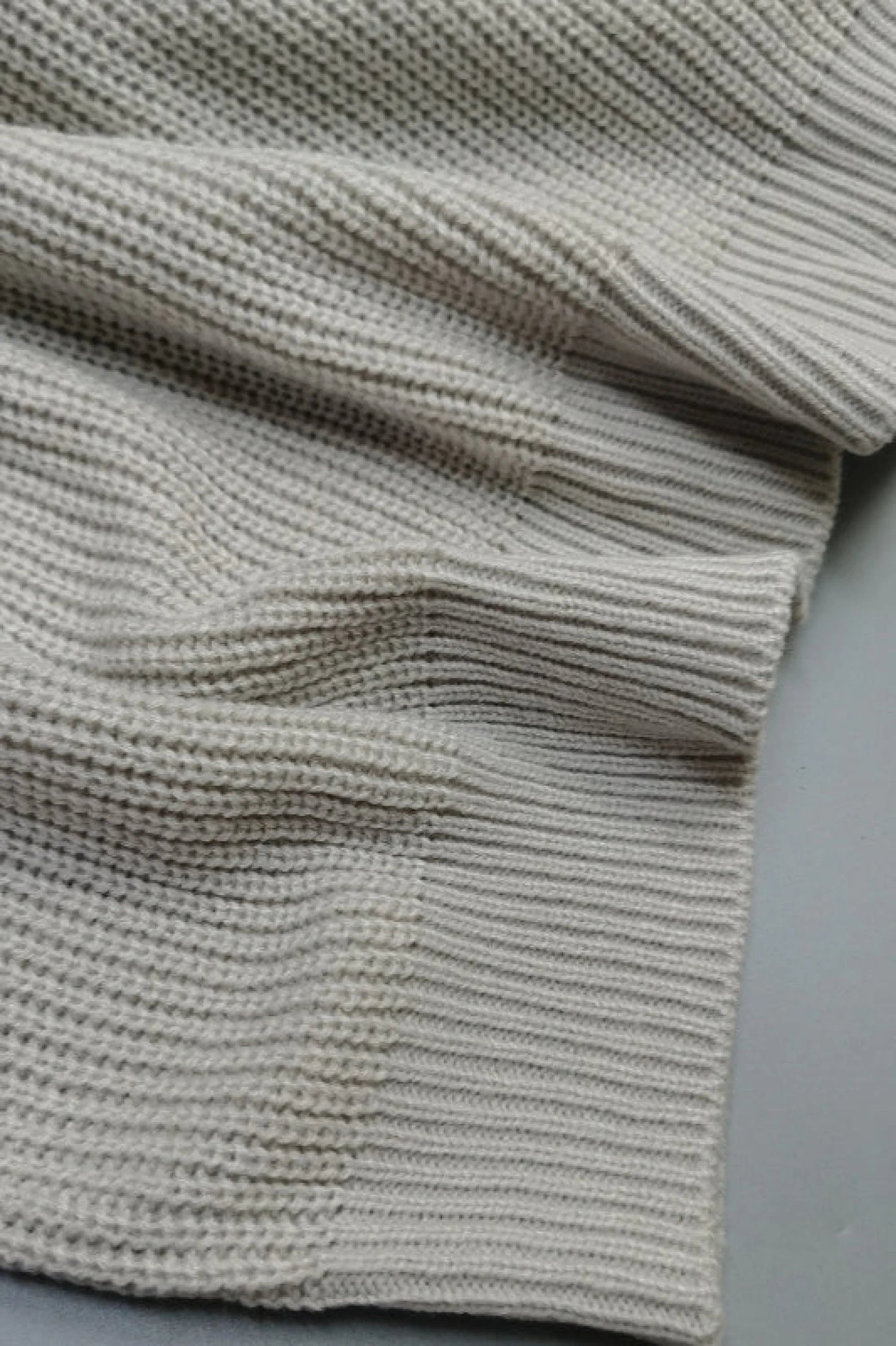 Loose Fit V-neck Knit Sweater