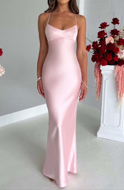 Mia Maxi Dress - Blush