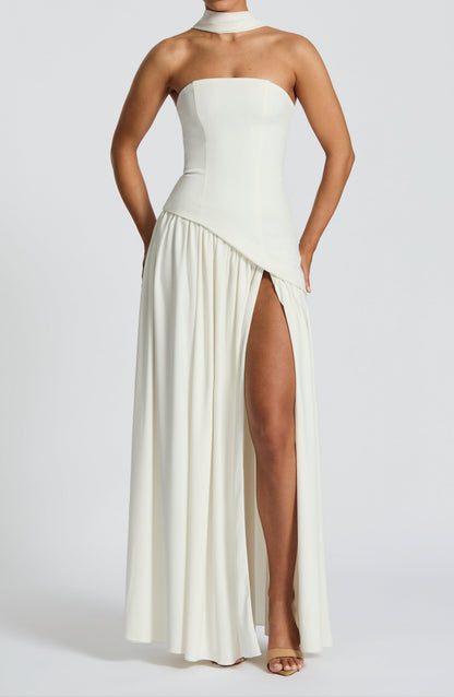 Roseta Maxi Dress - Ivory
