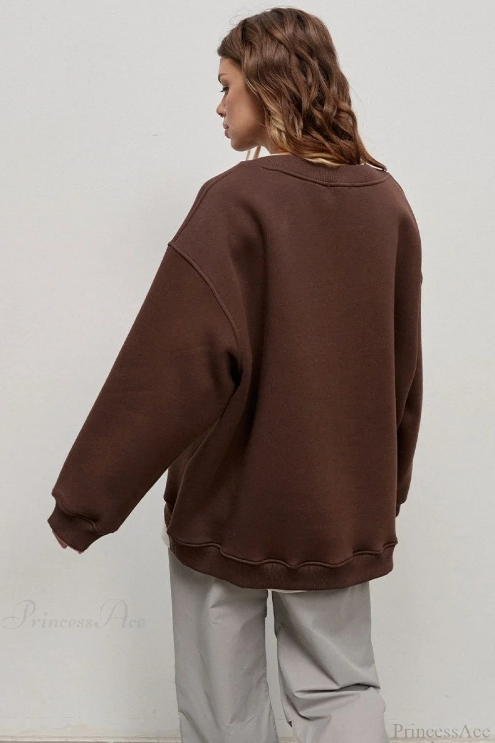 Minimalist Crew Neck Oversize Sweatshirts