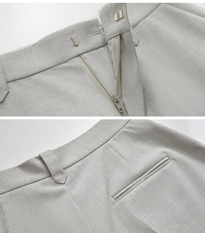 Minimalist Summer Suit Shorts for