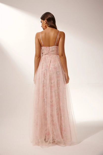 Natalie Tulle Maxi Dress