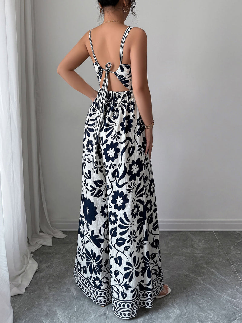 Bliss Escape Jumpsuit - Navy