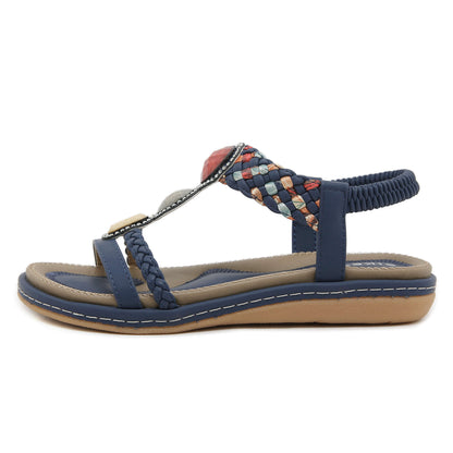Siketu | Lush Beaded Cushioned Sandal