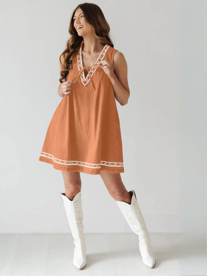 Beatrice Denim Mini Dress
