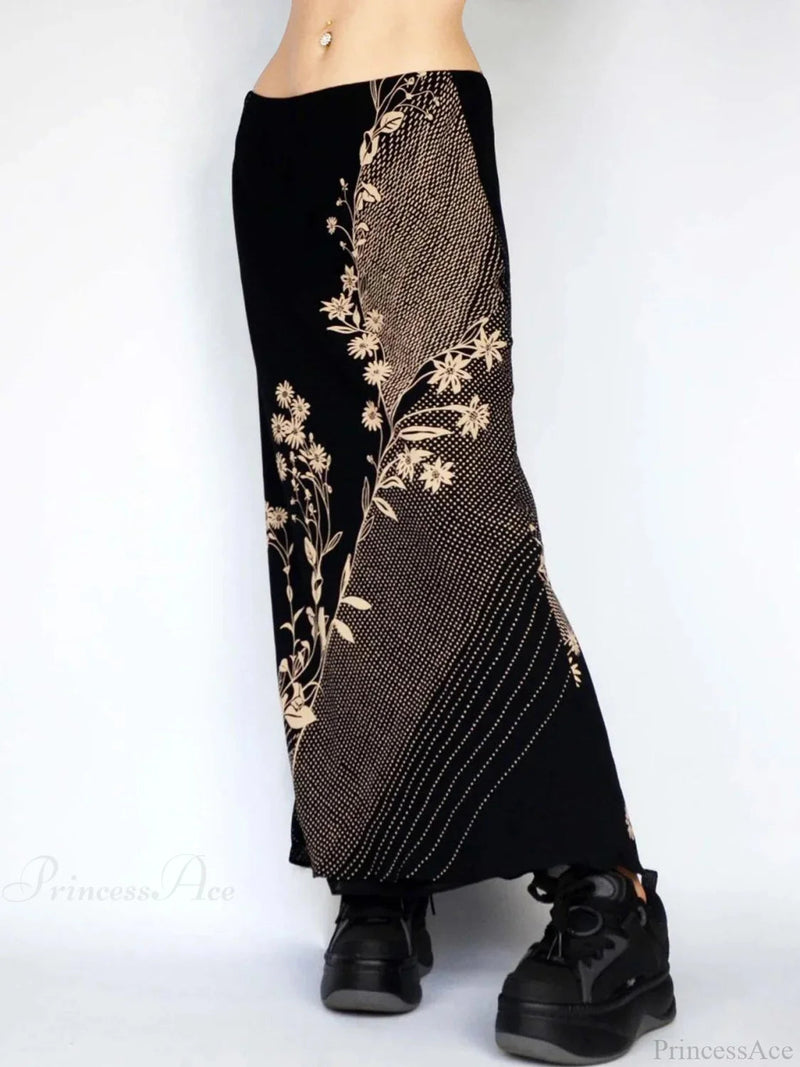 Patchwork Lace Skirt