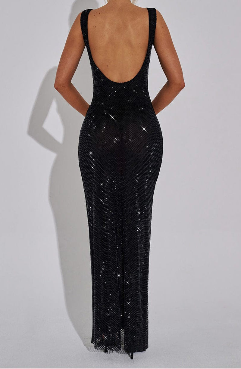 Lola Maxi Dress - Black