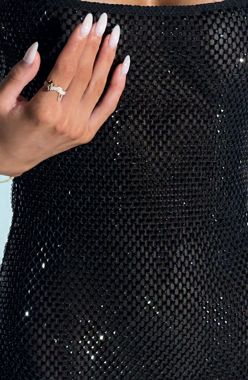 Miuccia Mini Dress - Black