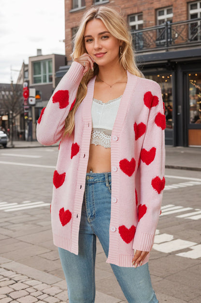 Yours Truly Heat Sweater Cardigan