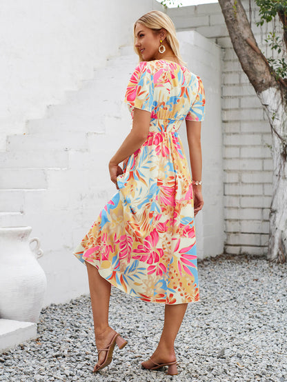 Gemma Midi Dress - Pink