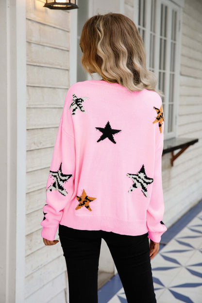 Wearing Like Star Pullover Sweater