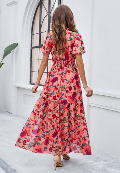 Fiora Maxi Dress - Pink